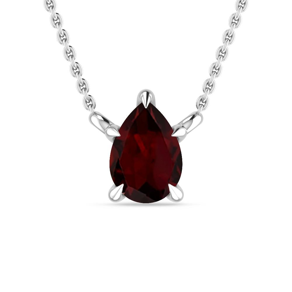 White Gold - Garnet