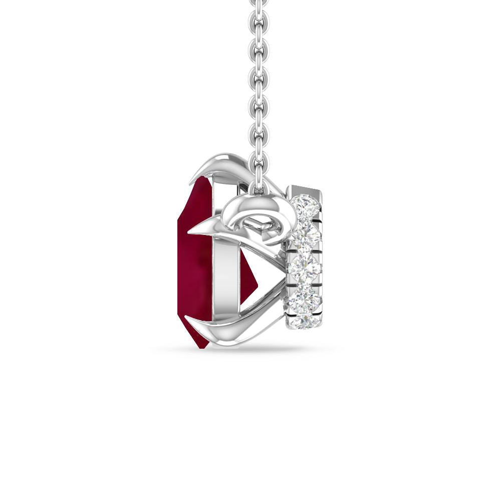 White Gold - Garnet