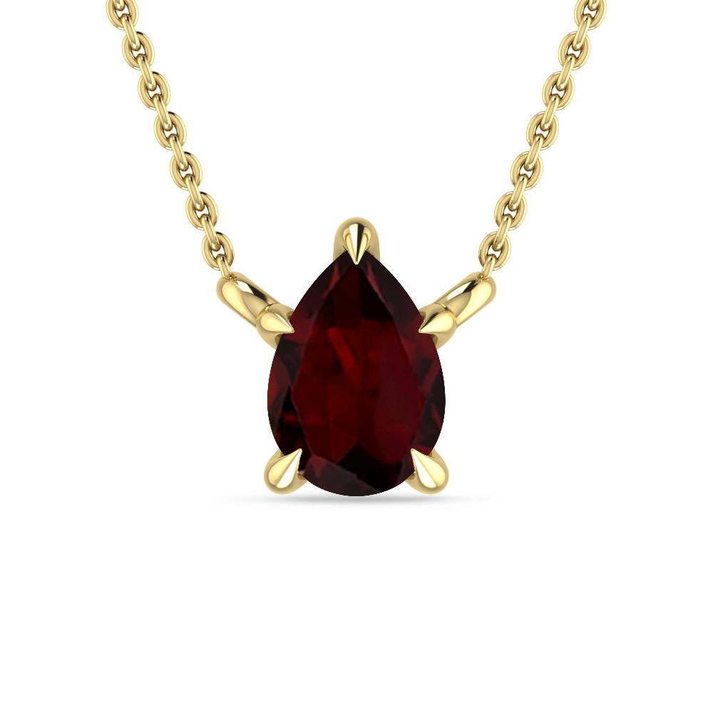 Yellow Gold - Garnet