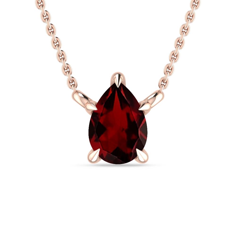 Rose Gold - Garnet