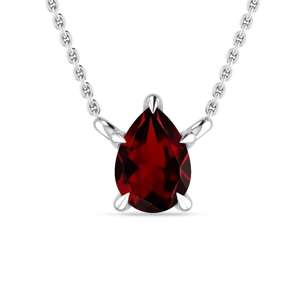 White Gold - Garnet