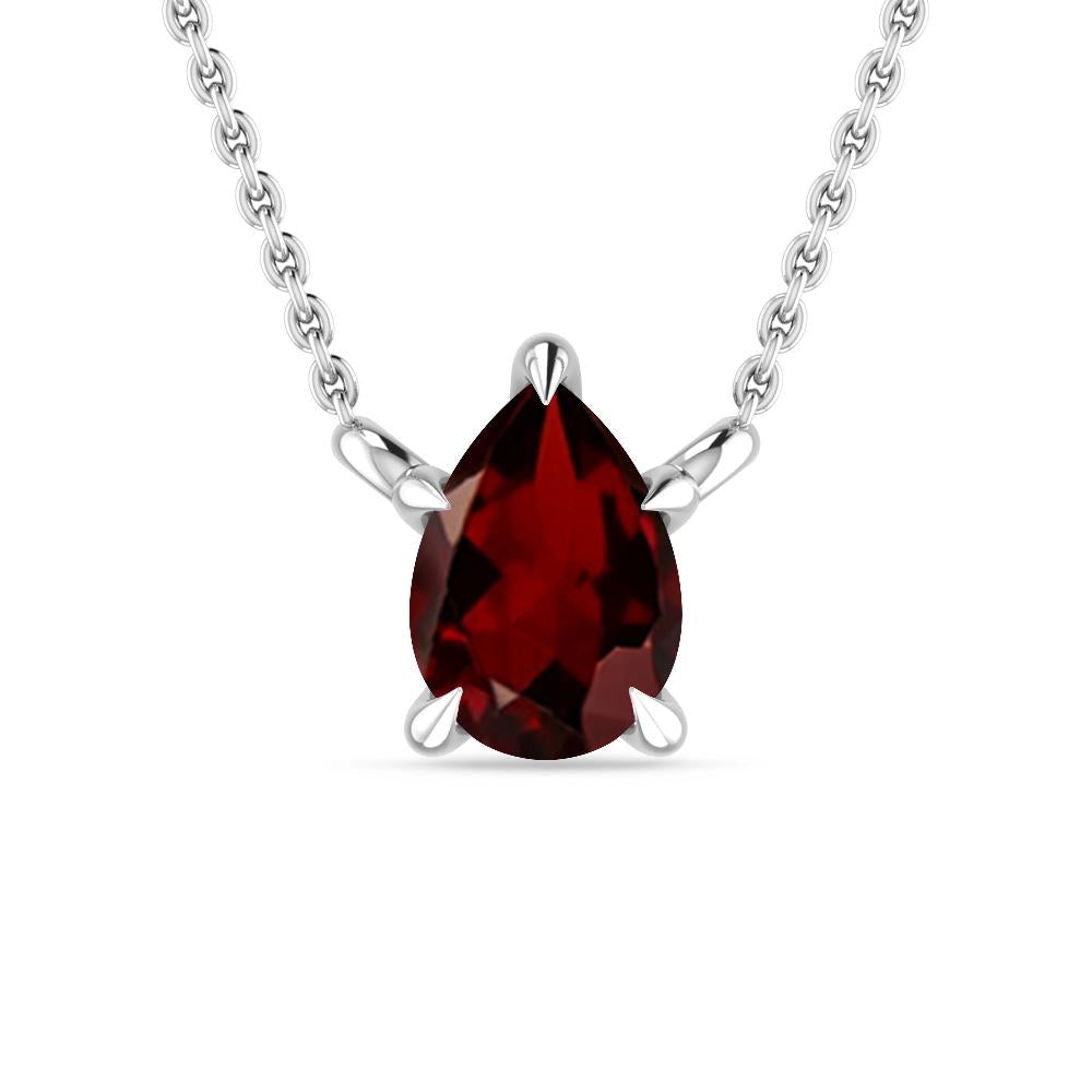 White Gold - Garnet