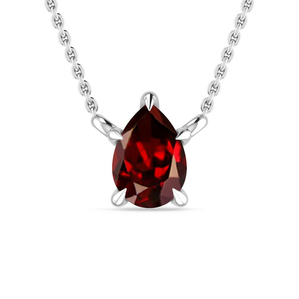 White Gold - Garnet