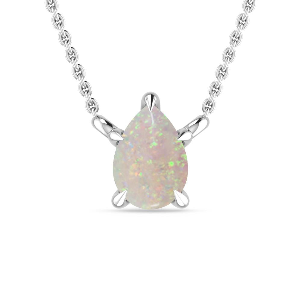 White Gold - Opal