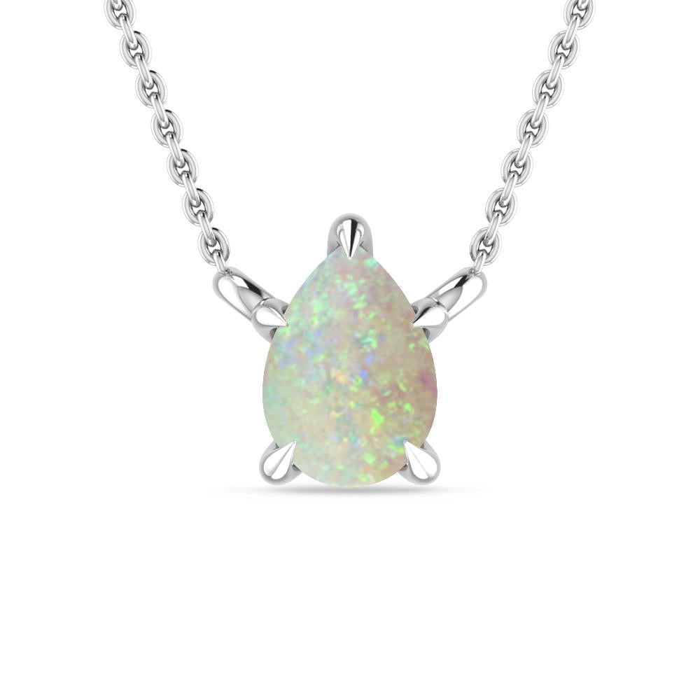 White Gold - Opal