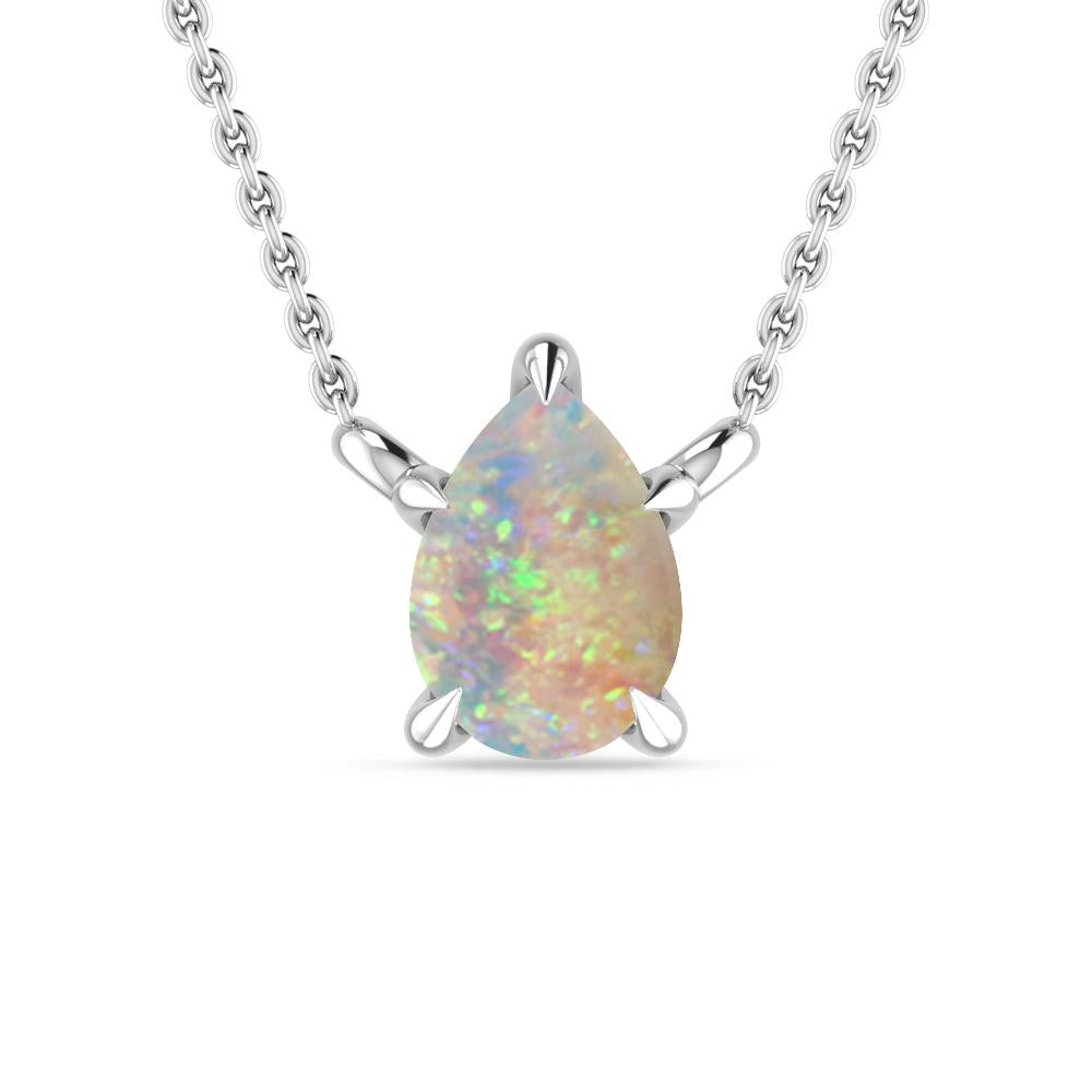 White Gold - Opal