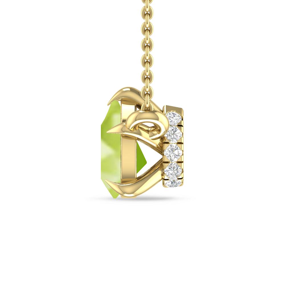 Yellow Gold - Peridot