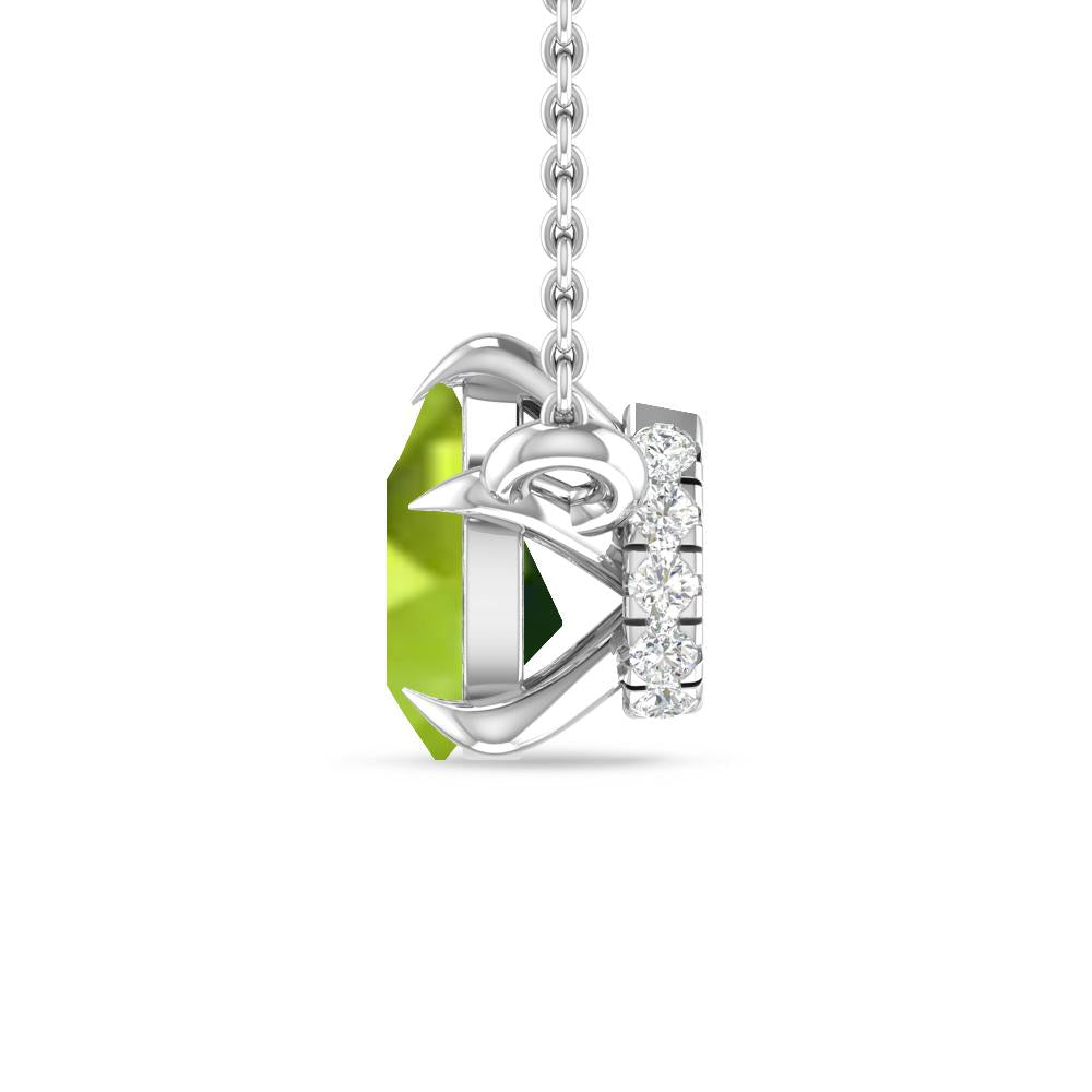 White Gold - Peridot