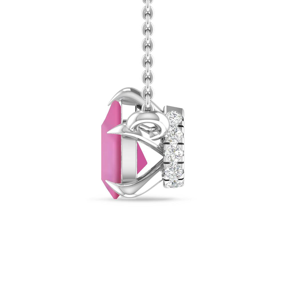 White Gold - Pink Tourmaline