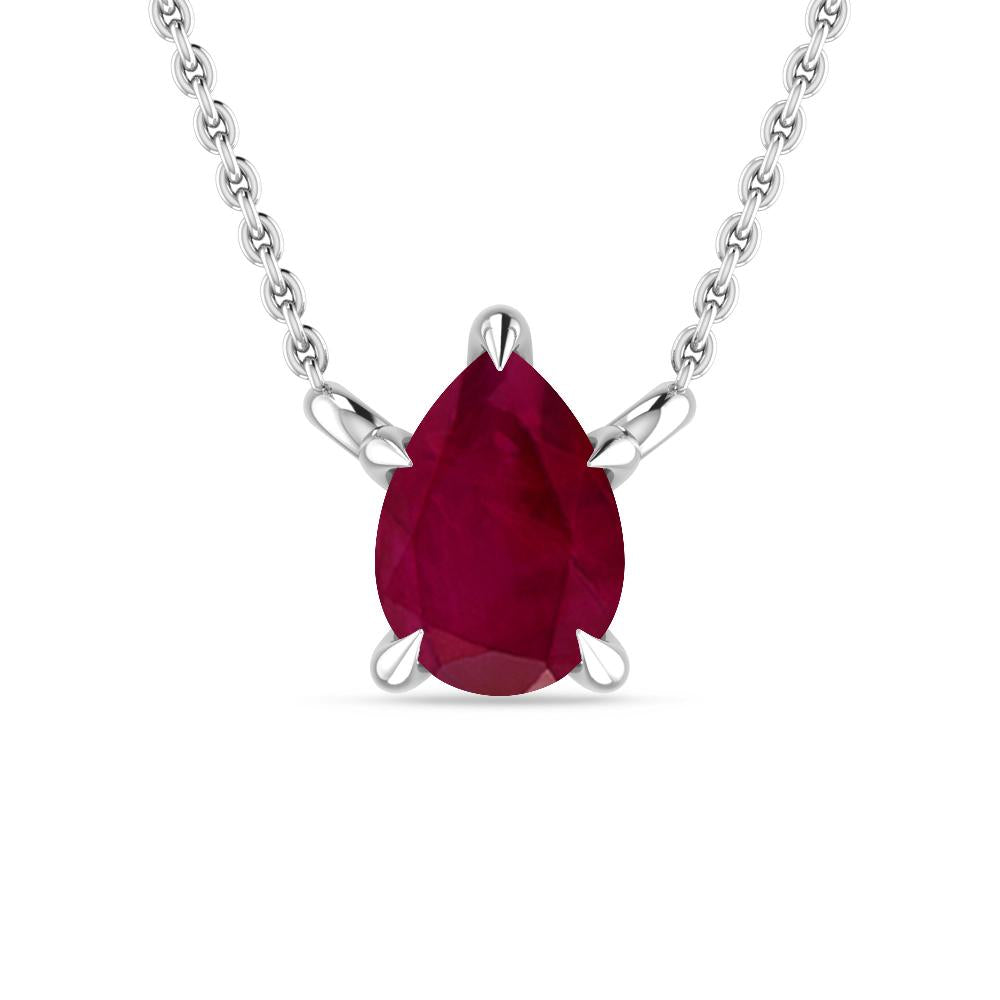 White Gold - Ruby