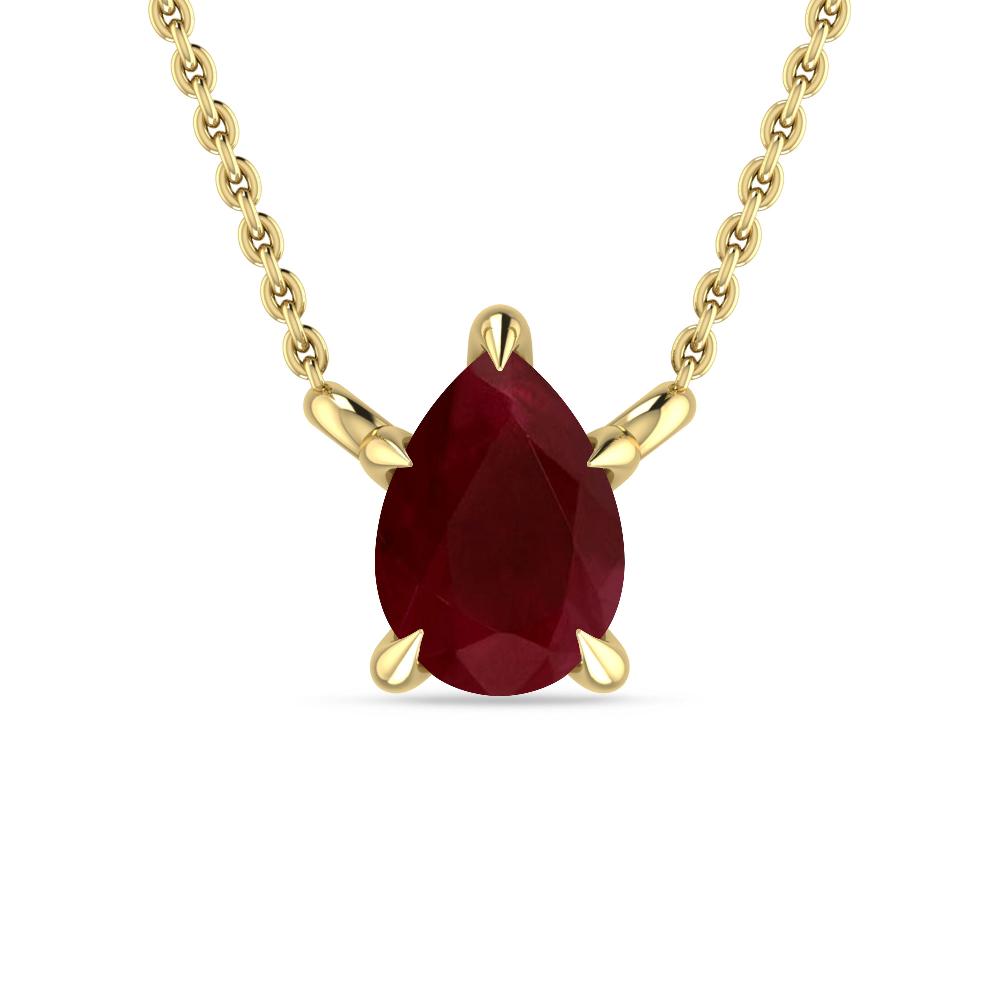 Yellow Gold - Ruby