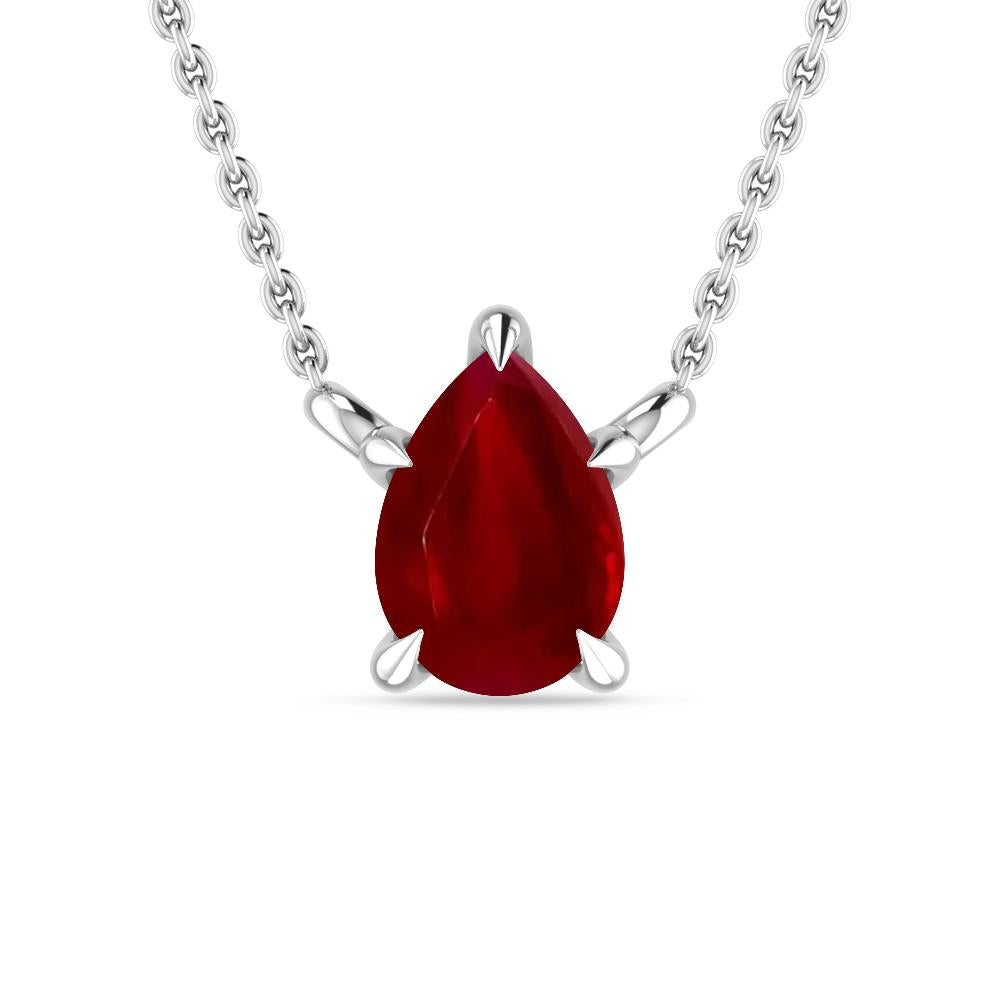 White Gold - Ruby