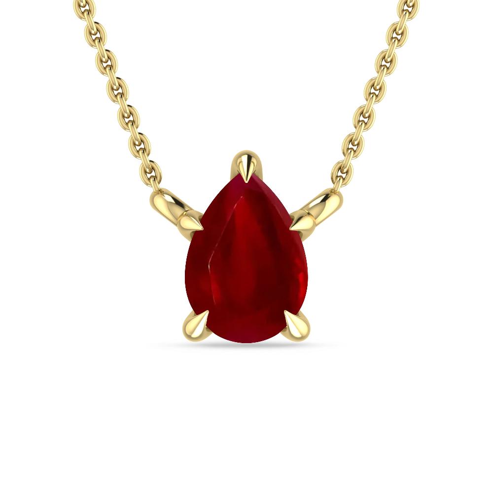 Yellow Gold - Ruby