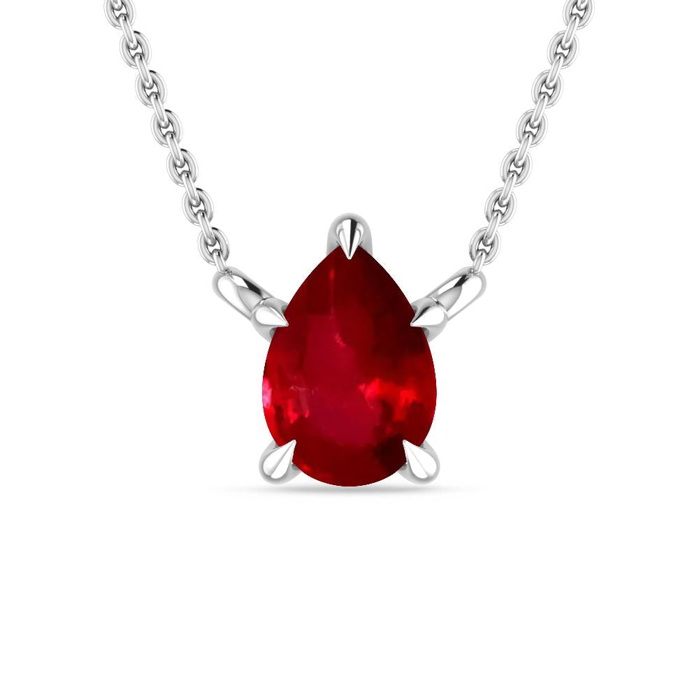 White Gold - Ruby