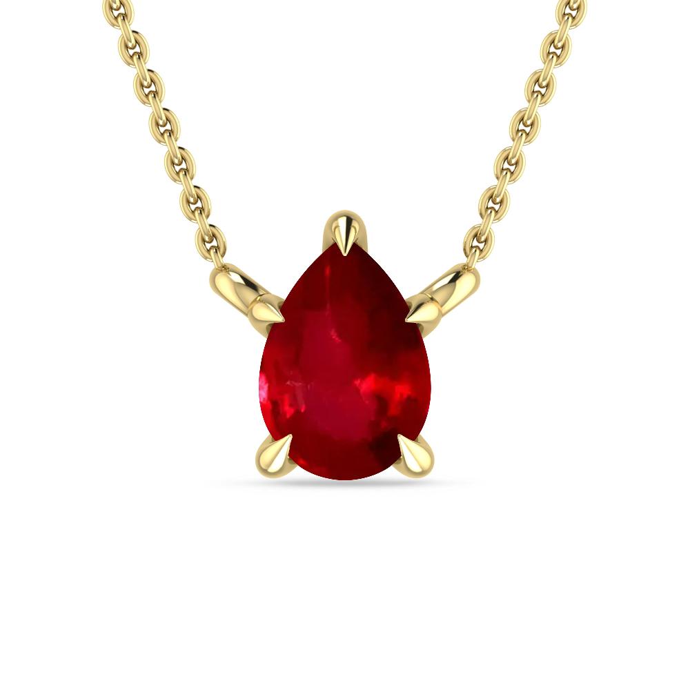 Yellow Gold - Ruby