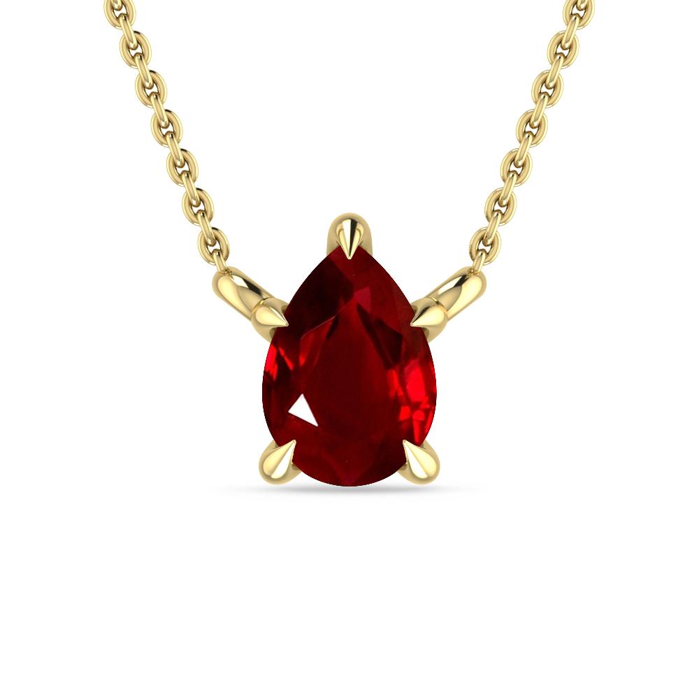 Yellow Gold - Ruby