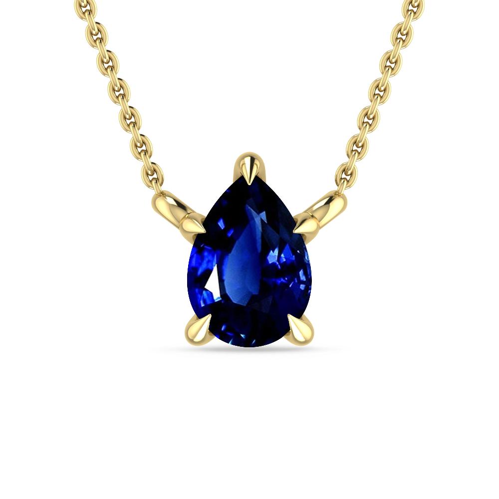 Yellow Gold - Sapphire