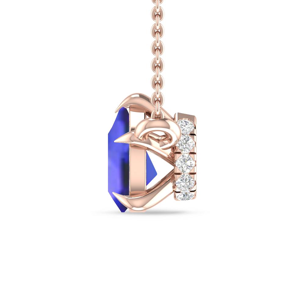 Rose Gold - Tanzanite