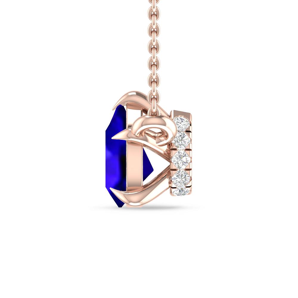 Rose Gold - Tanzanite