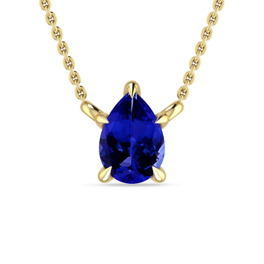 Yellow Gold - Tanzanite