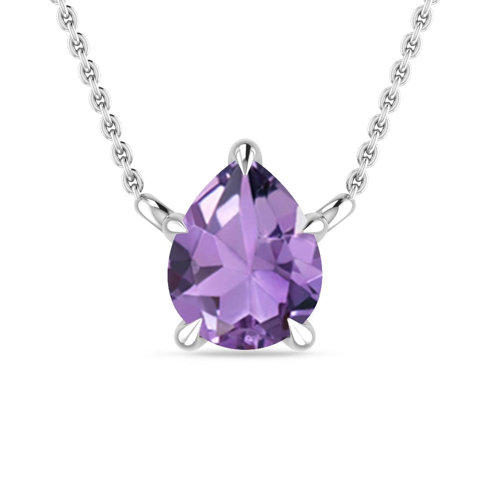 White Gold - Amethyst