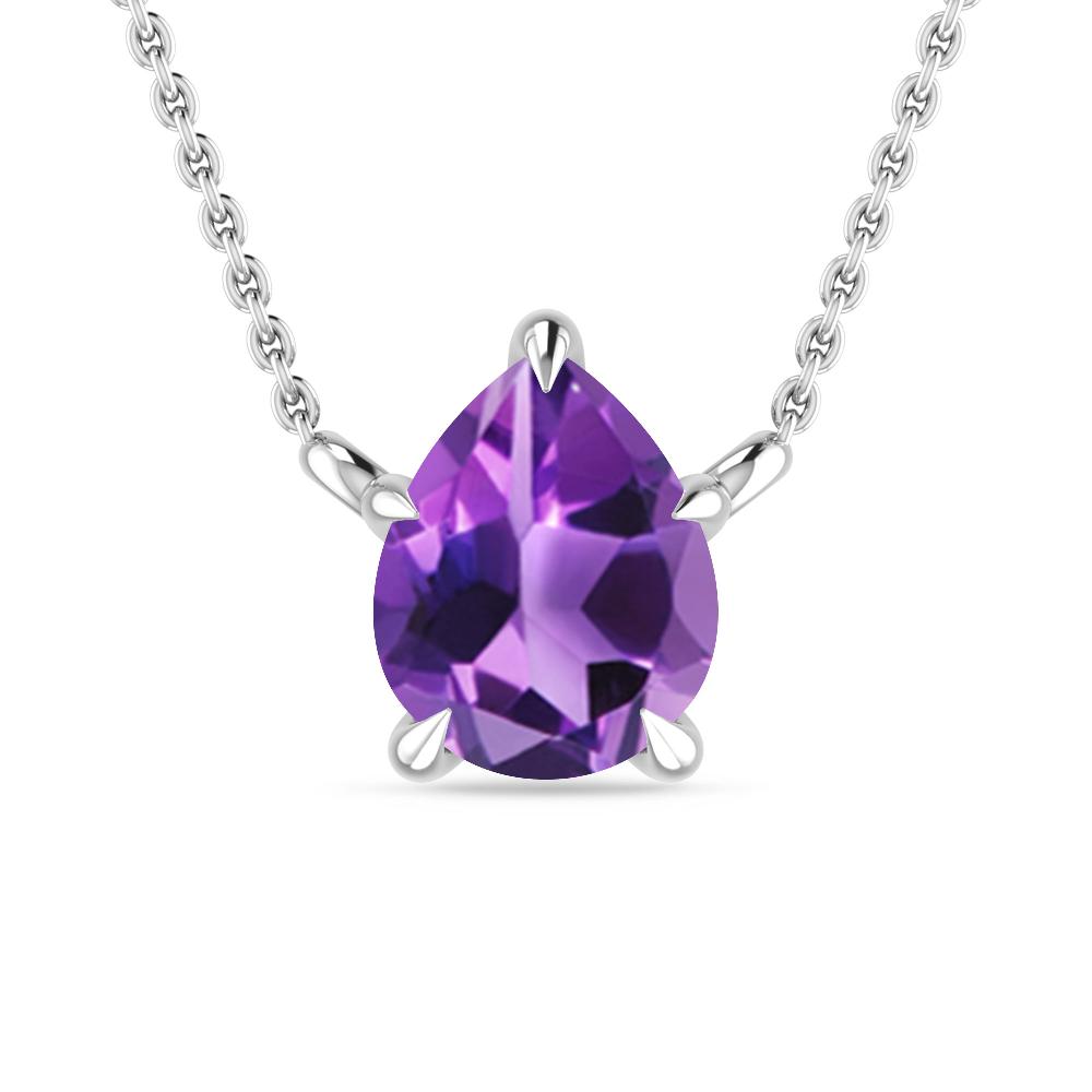 White Gold - Amethyst