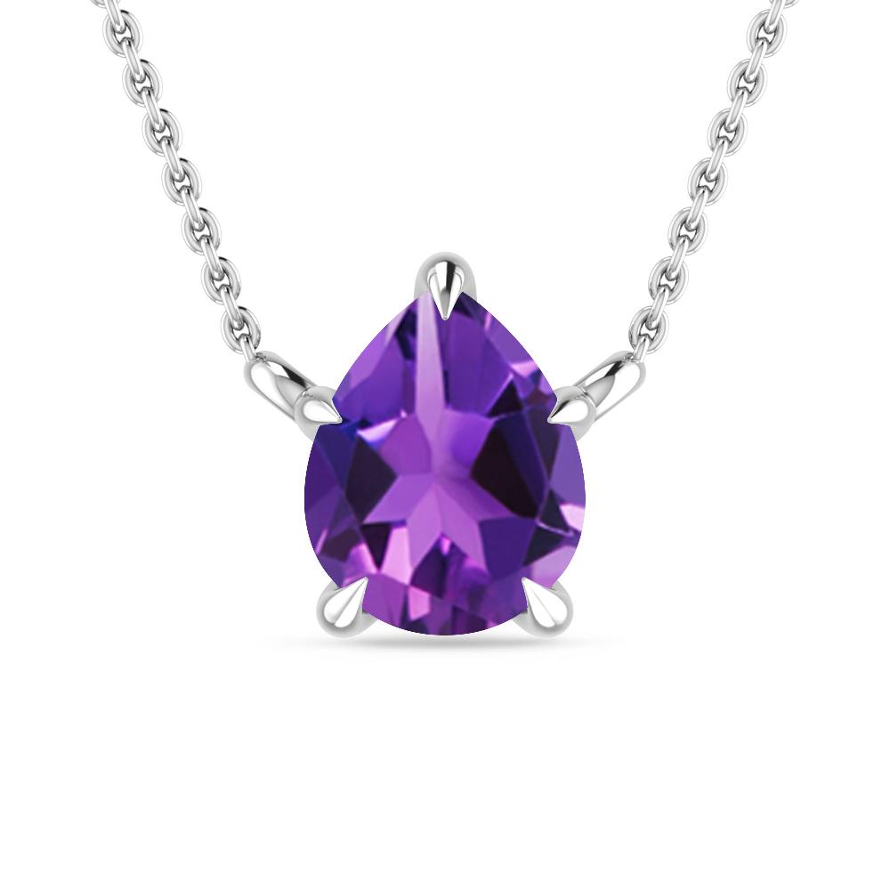 White Gold - Amethyst