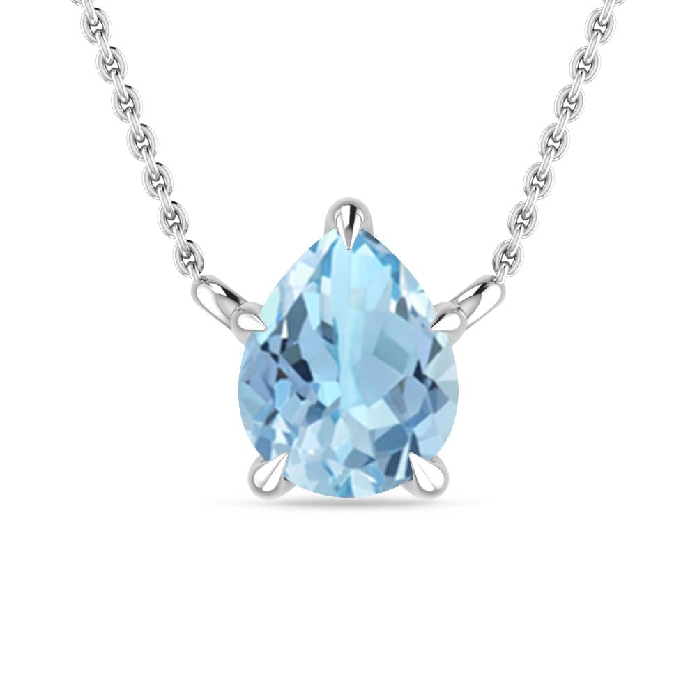 White Gold - Aquamarine