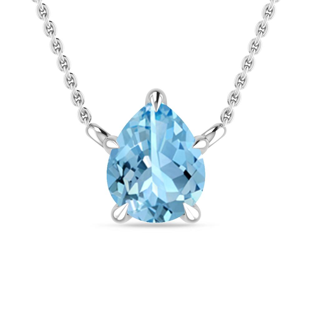 White Gold - Aquamarine