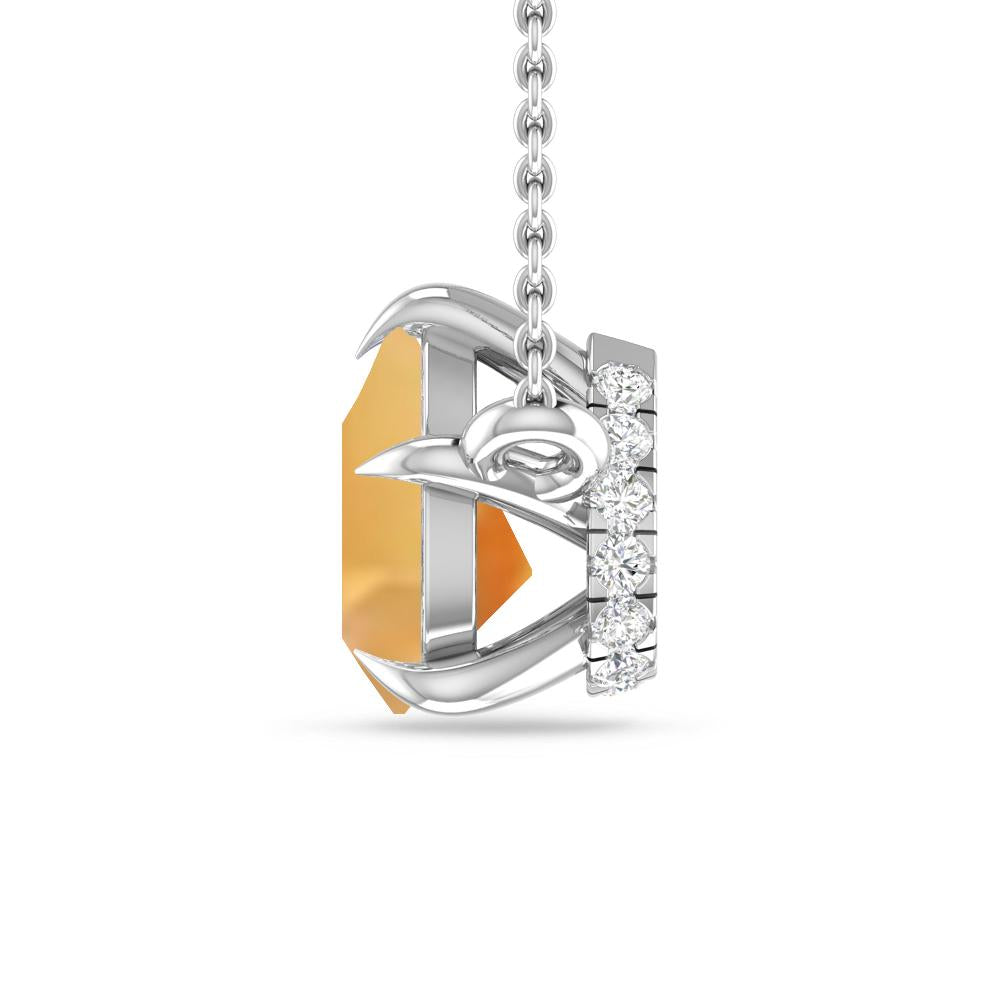 White Gold - Citrine