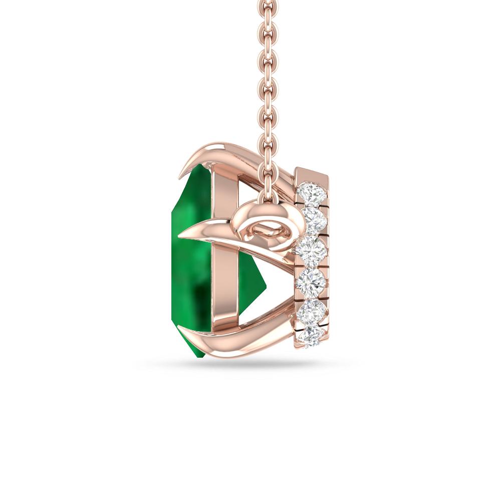 Rose Gold - Emerald