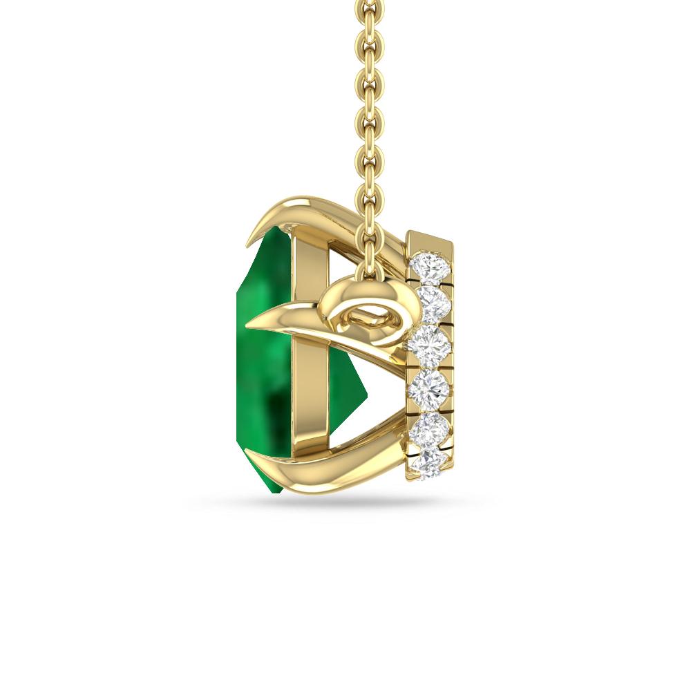 Yellow Gold - Emerald