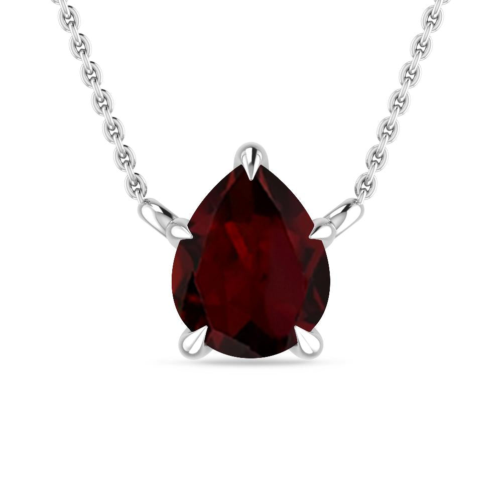 White Gold - Garnet