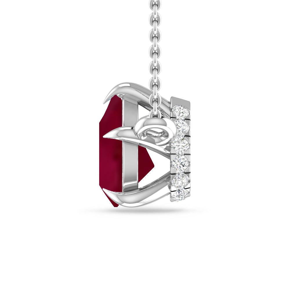 White Gold - Garnet