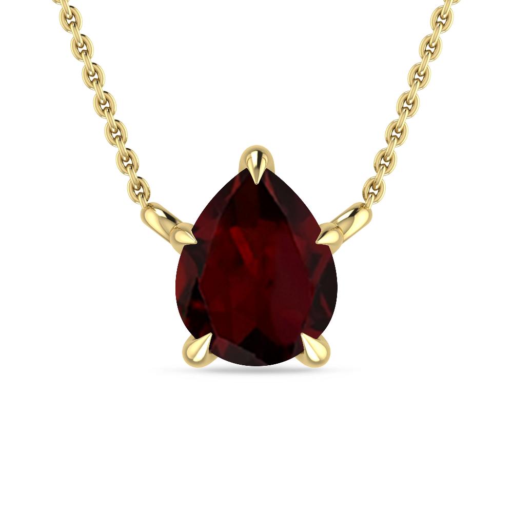 Yellow Gold - Garnet