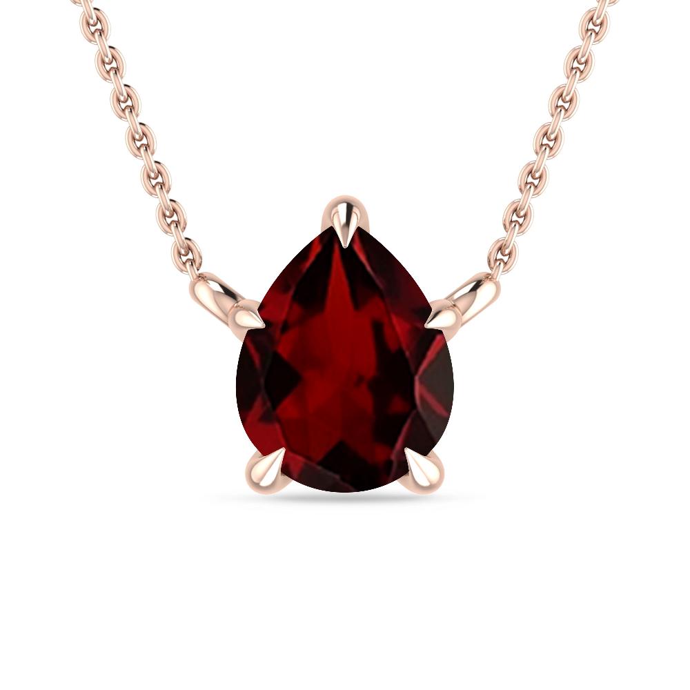 Rose Gold - Garnet