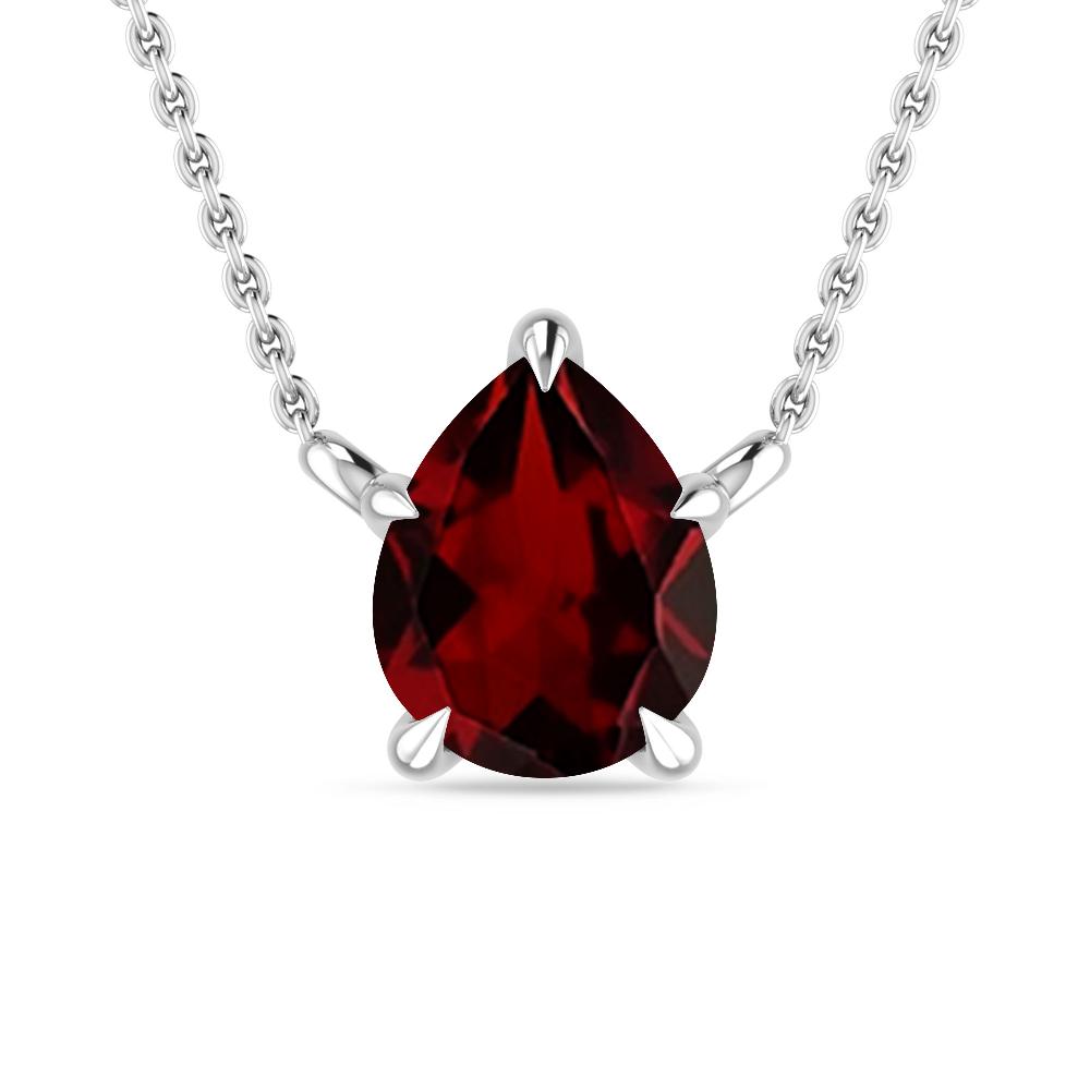 White Gold - Garnet