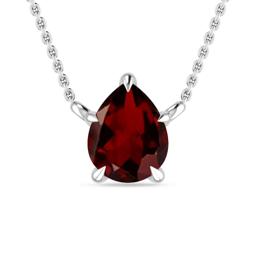 White Gold - Garnet