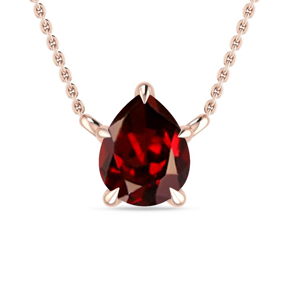 Rose Gold - Garnet