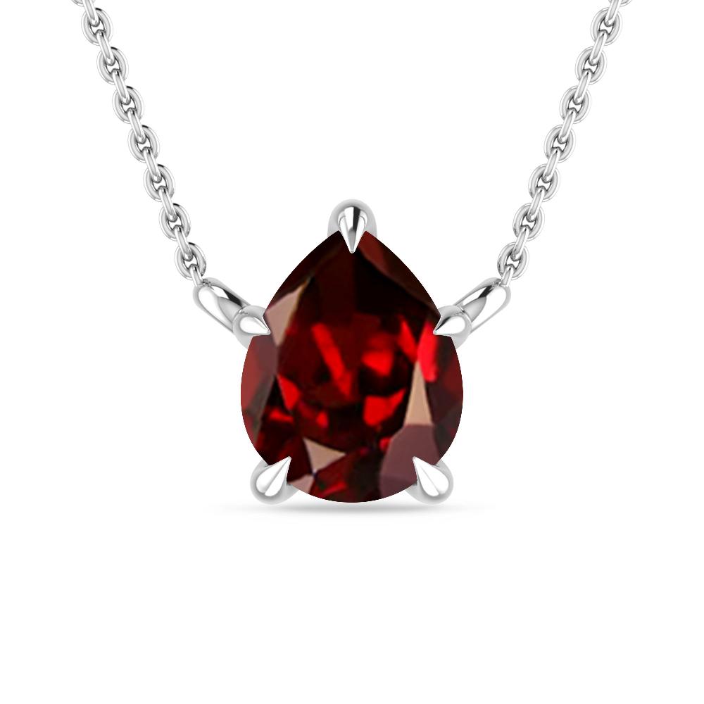 White Gold - Garnet