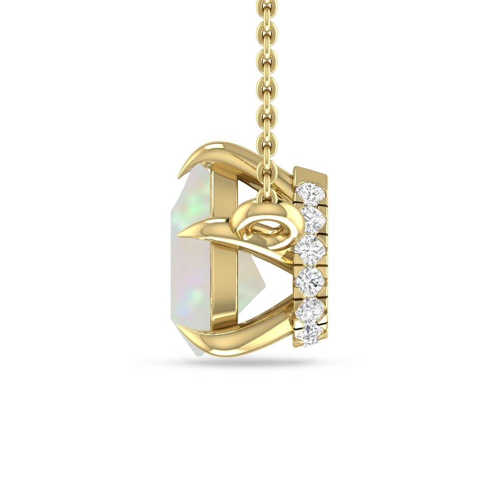 Yellow Gold - Opal