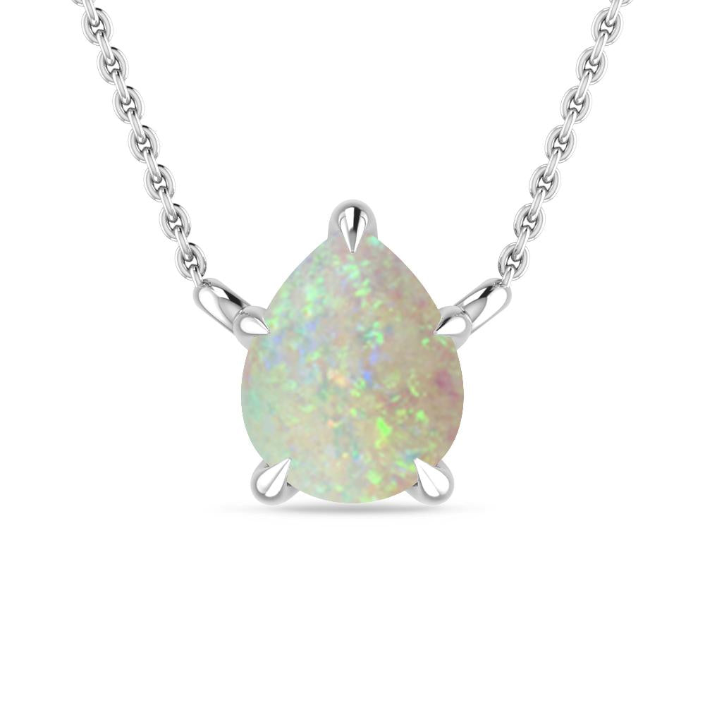 White Gold - Opal