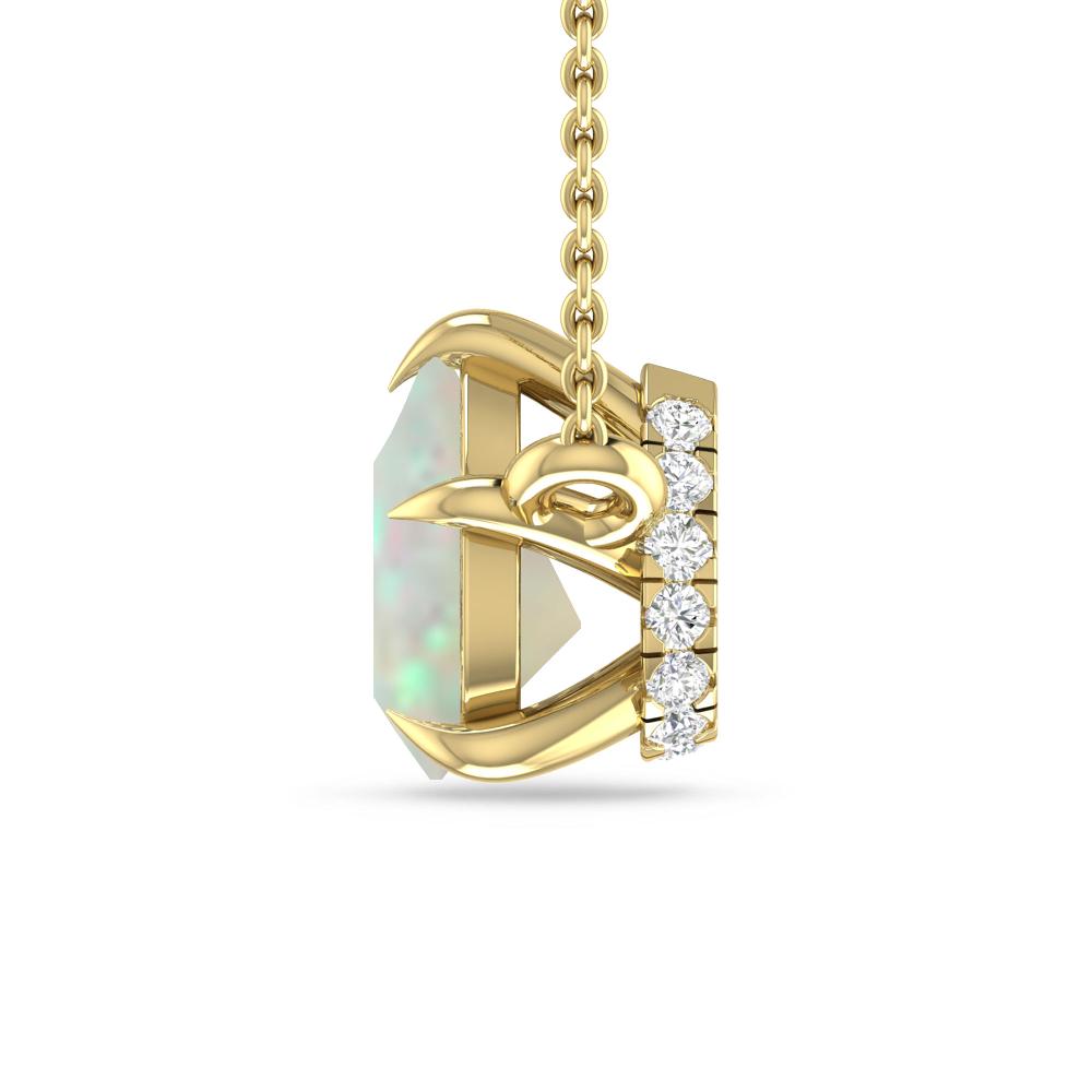 Yellow Gold - Opal