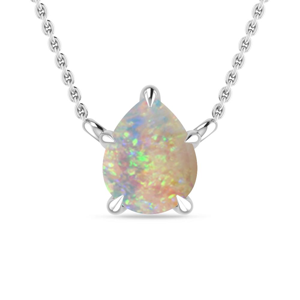 White Gold - Opal