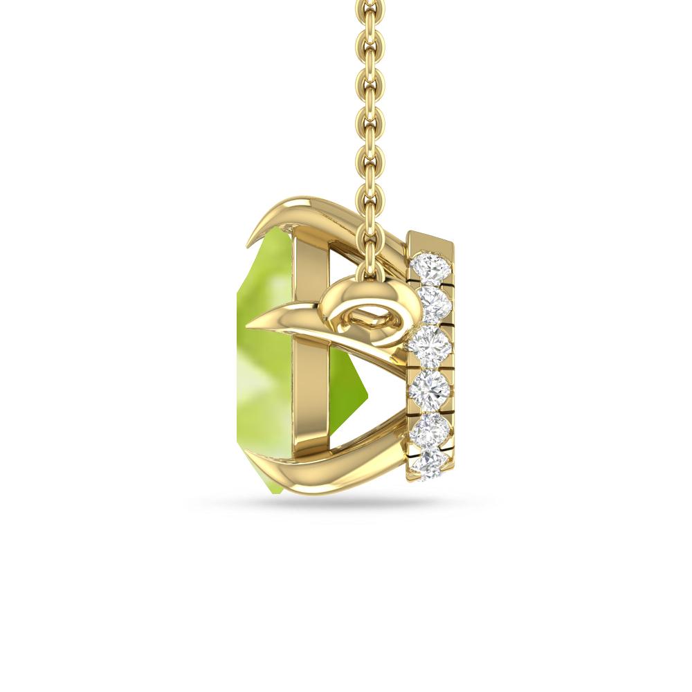 Yellow Gold - Peridot