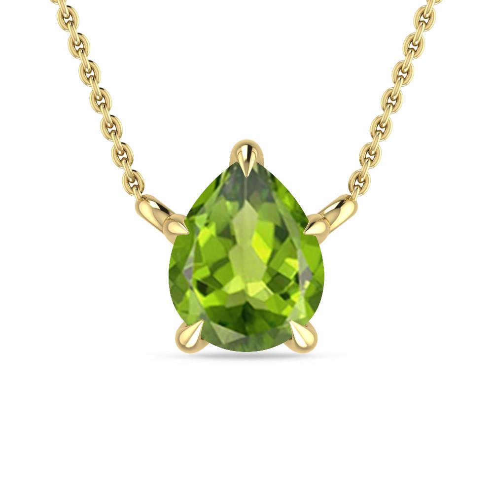 Yellow Gold - Peridot