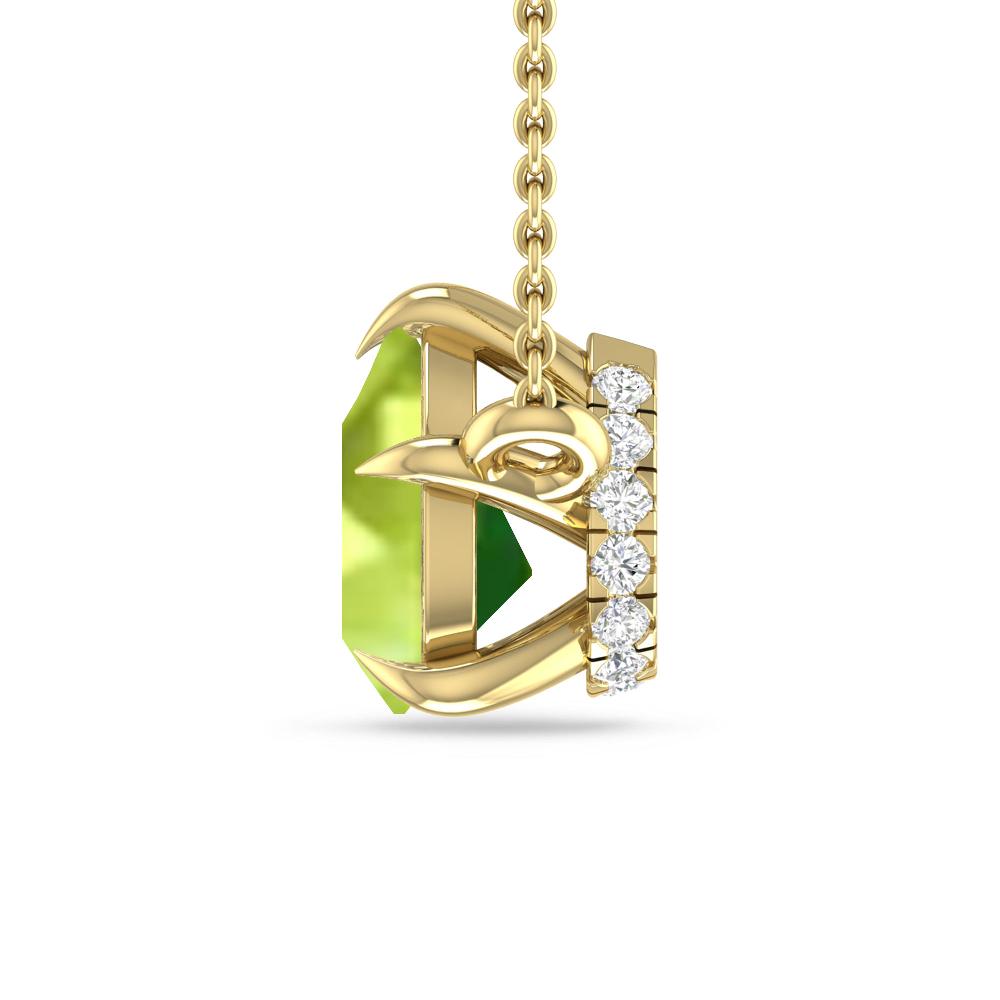 Yellow Gold - Peridot