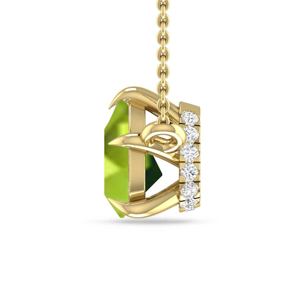 Yellow Gold - Peridot