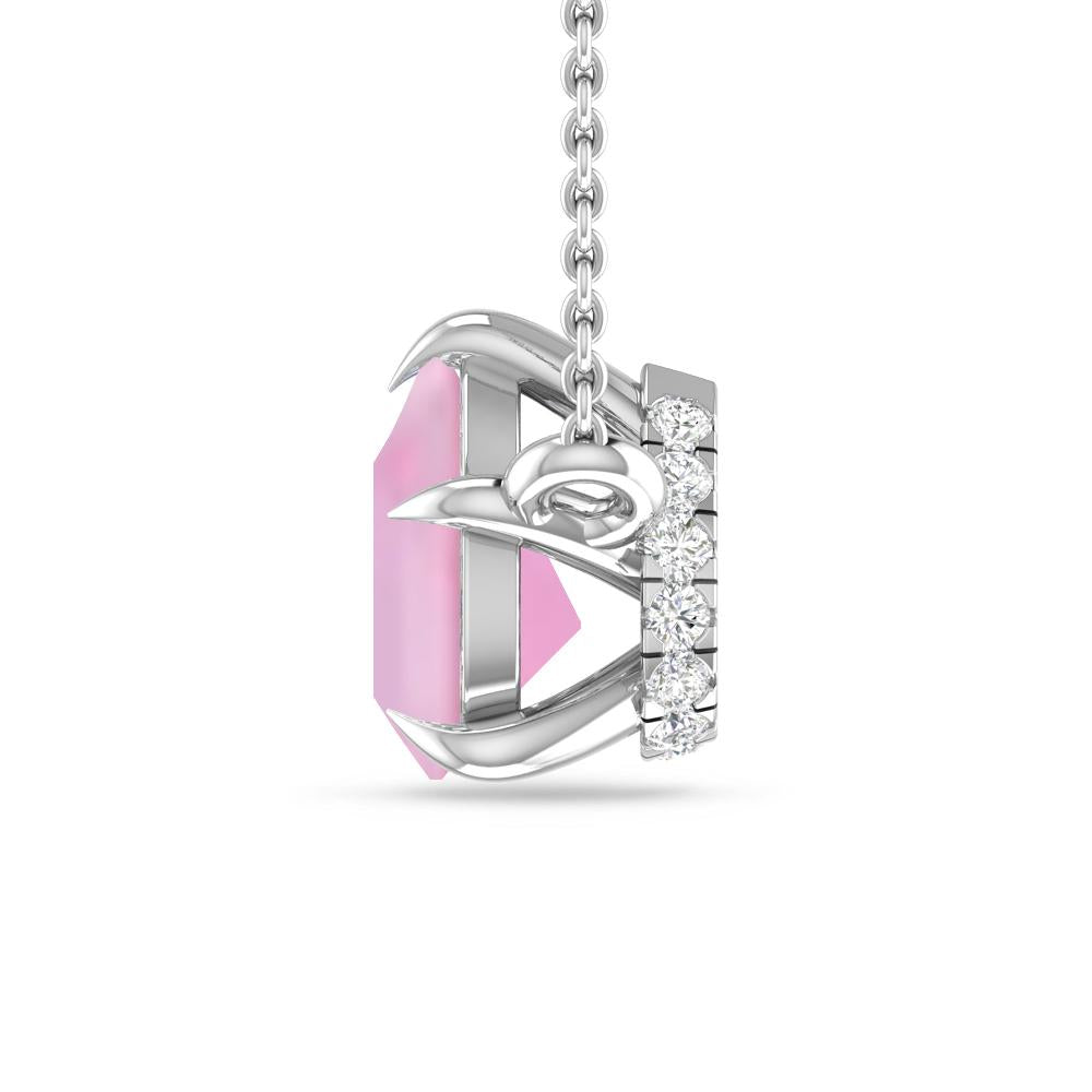 White Gold - Pink Tourmaline