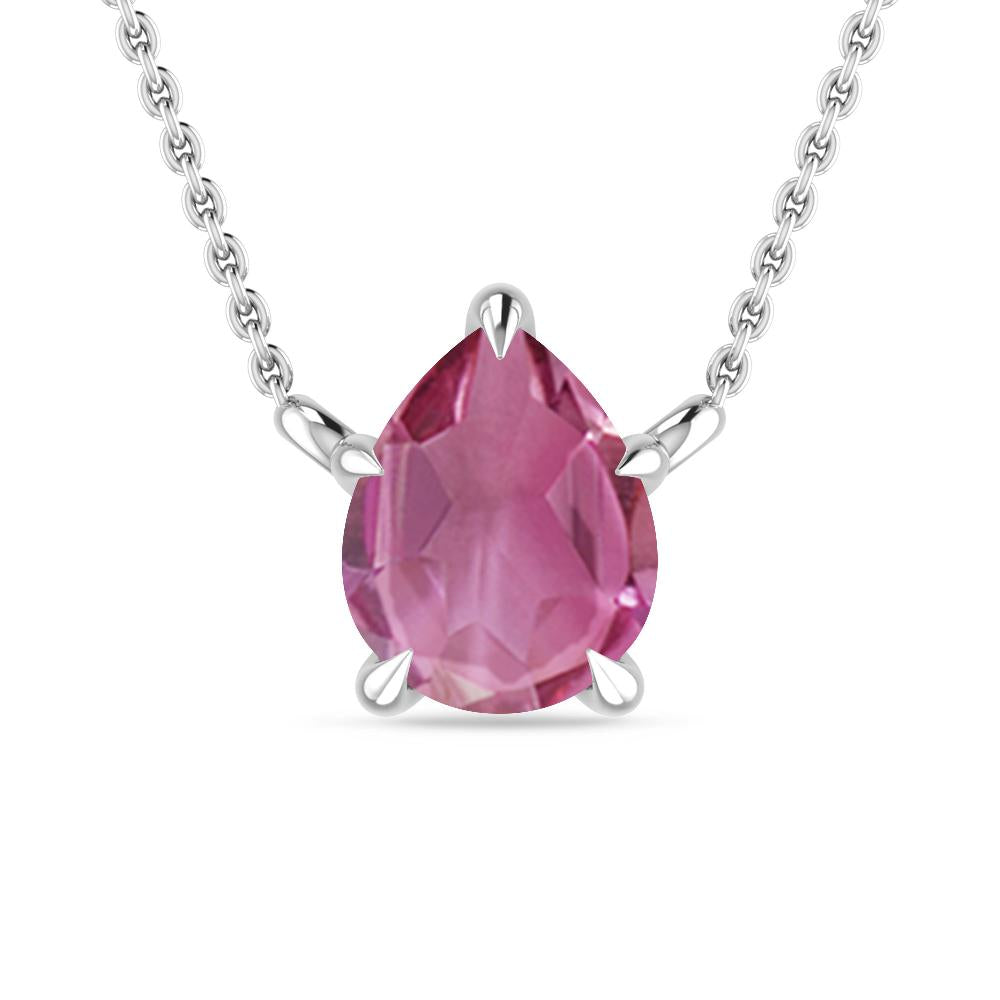 White Gold - Pink Tourmaline